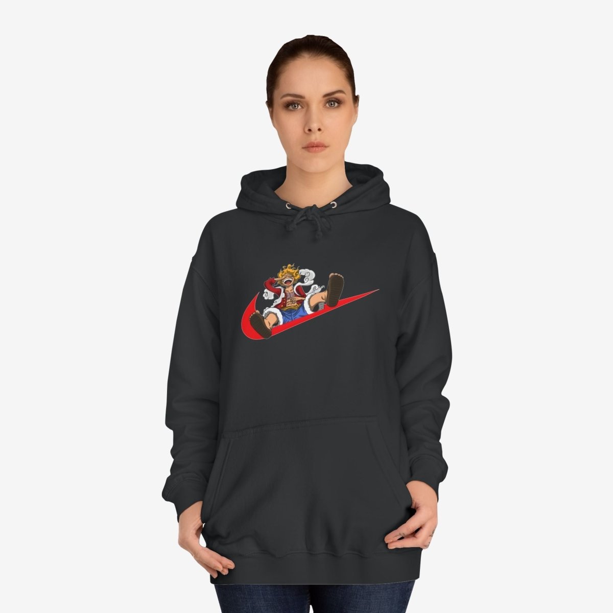 Nike Luffy Custom Hoodie DTGHoodiesMen's Clothing