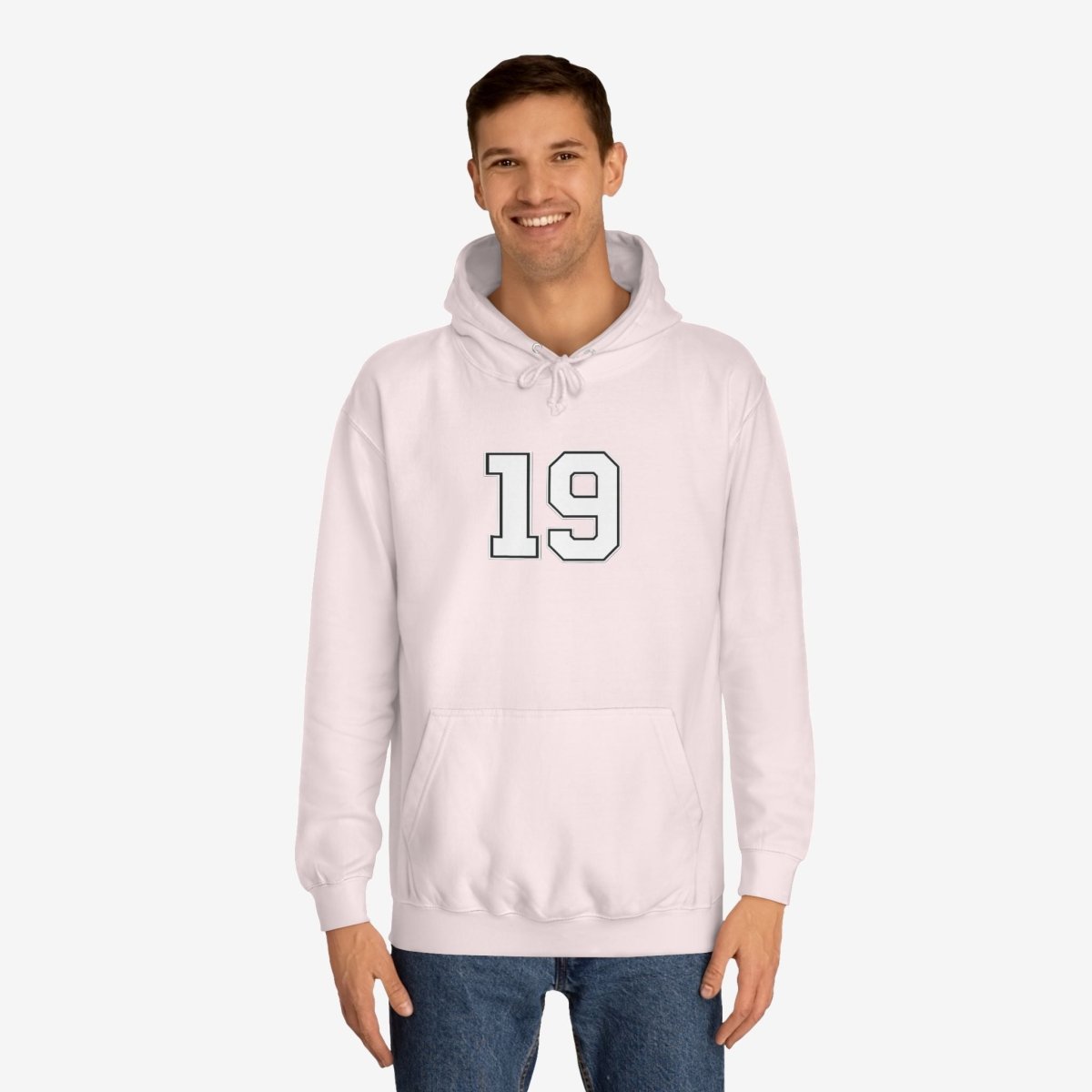 NO. 19 Custom Hoodie Design DTGHoodiesMen's Clothing