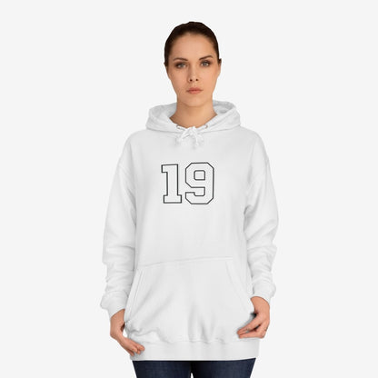 NO. 19 Custom Hoodie Design DTGHoodiesMen's Clothing