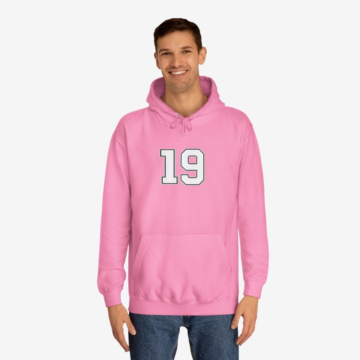 NO. 19 Custom Hoodie Design DTGHoodiesMen's Clothing