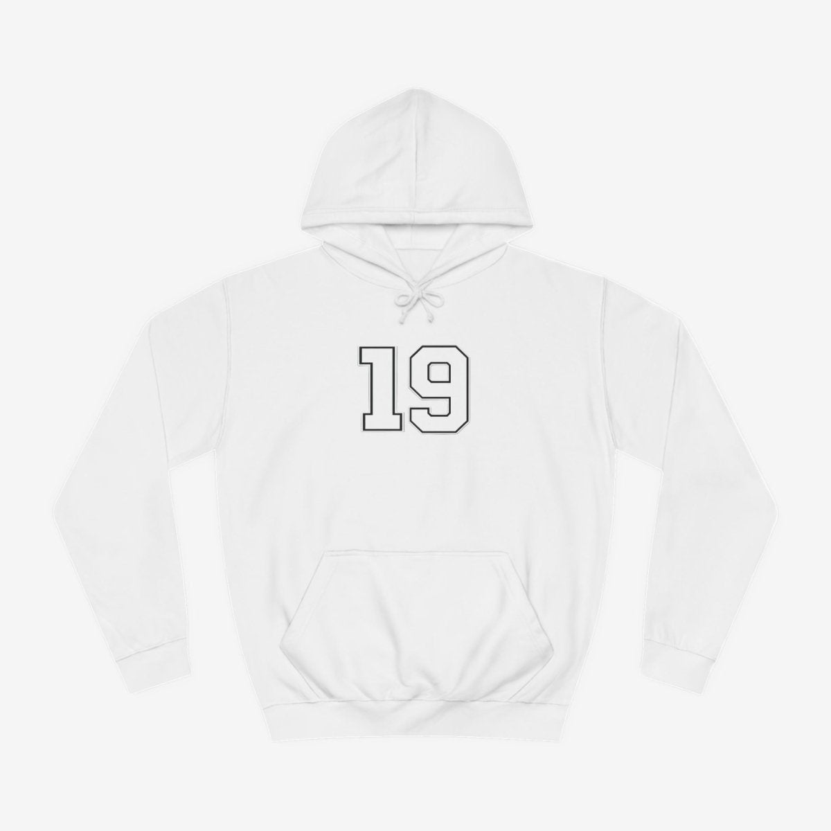 NO. 19 Custom Hoodie Design DTGHoodiesMen's Clothing