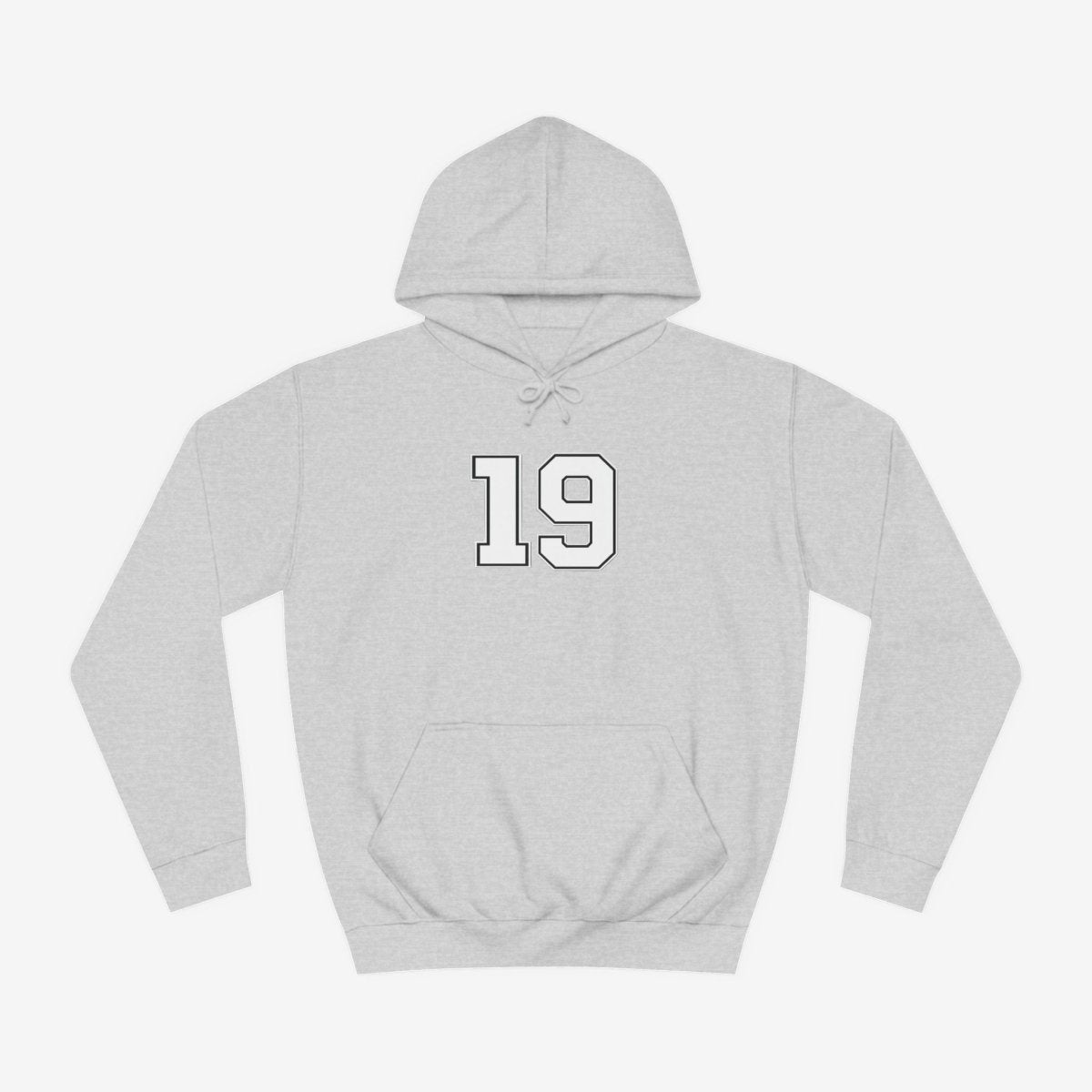 NO. 19 Custom Hoodie Design DTGHoodiesMen's Clothing