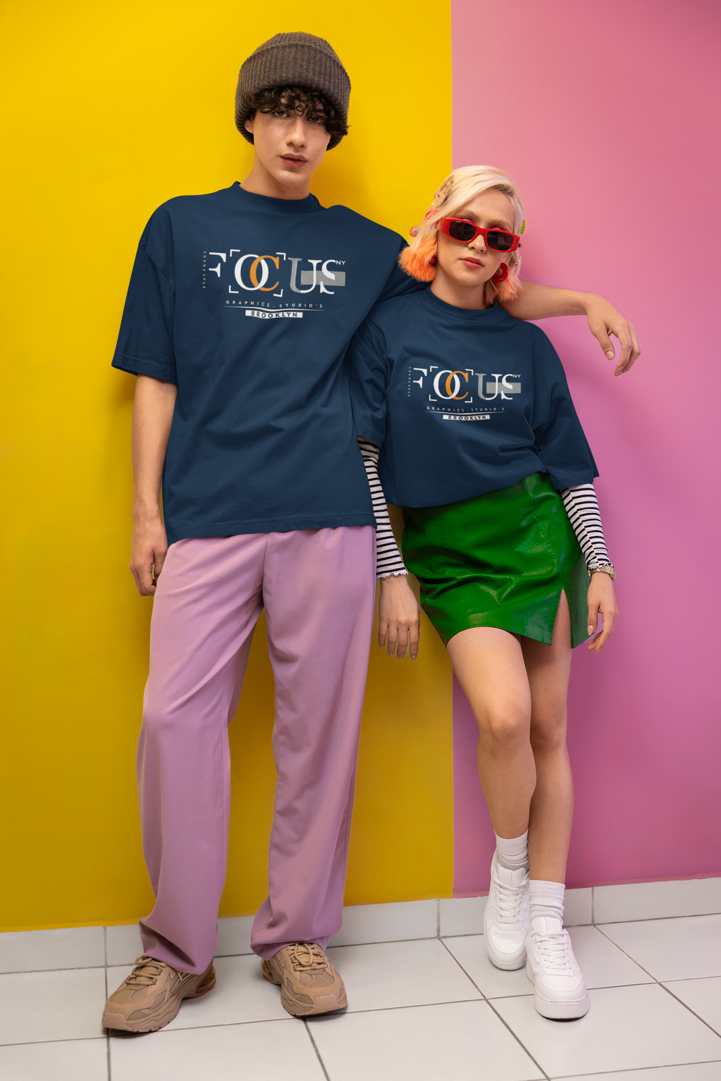 FOCUS Oversized Tee Shirt 