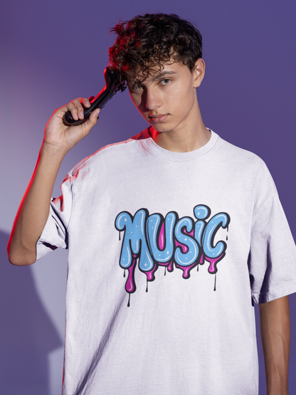 Music Oversized Tshirt 