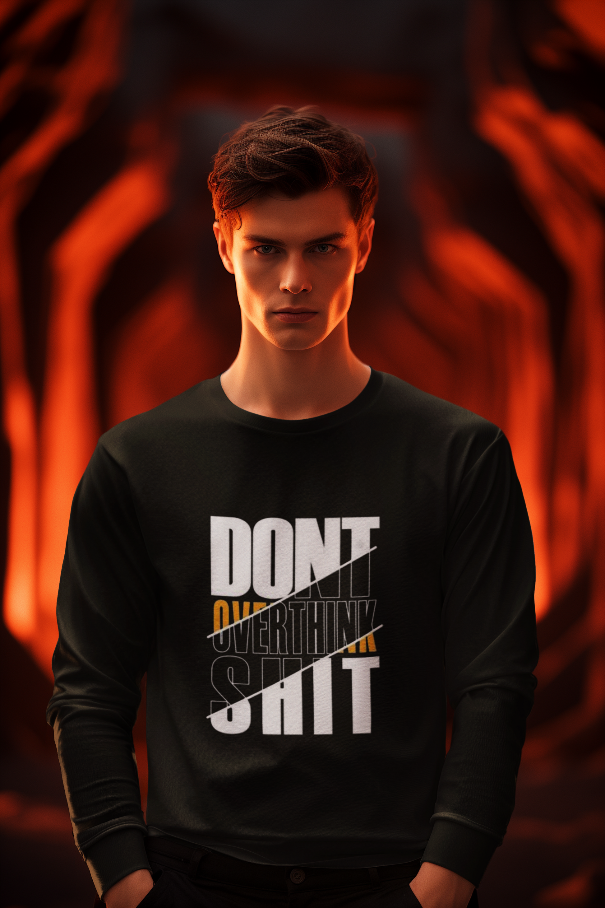 Don't Quit Long Sleeve T Shirt S Black 