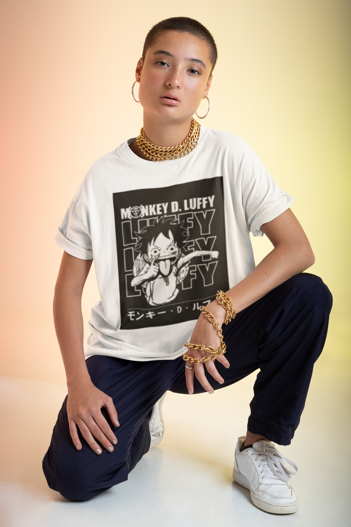 Monkey d luffy Oversized Tshirt 