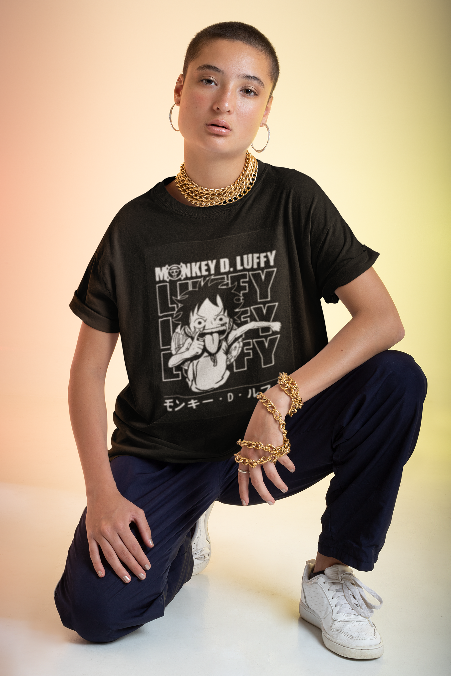 Monkey d luffy Oversized Tshirt 