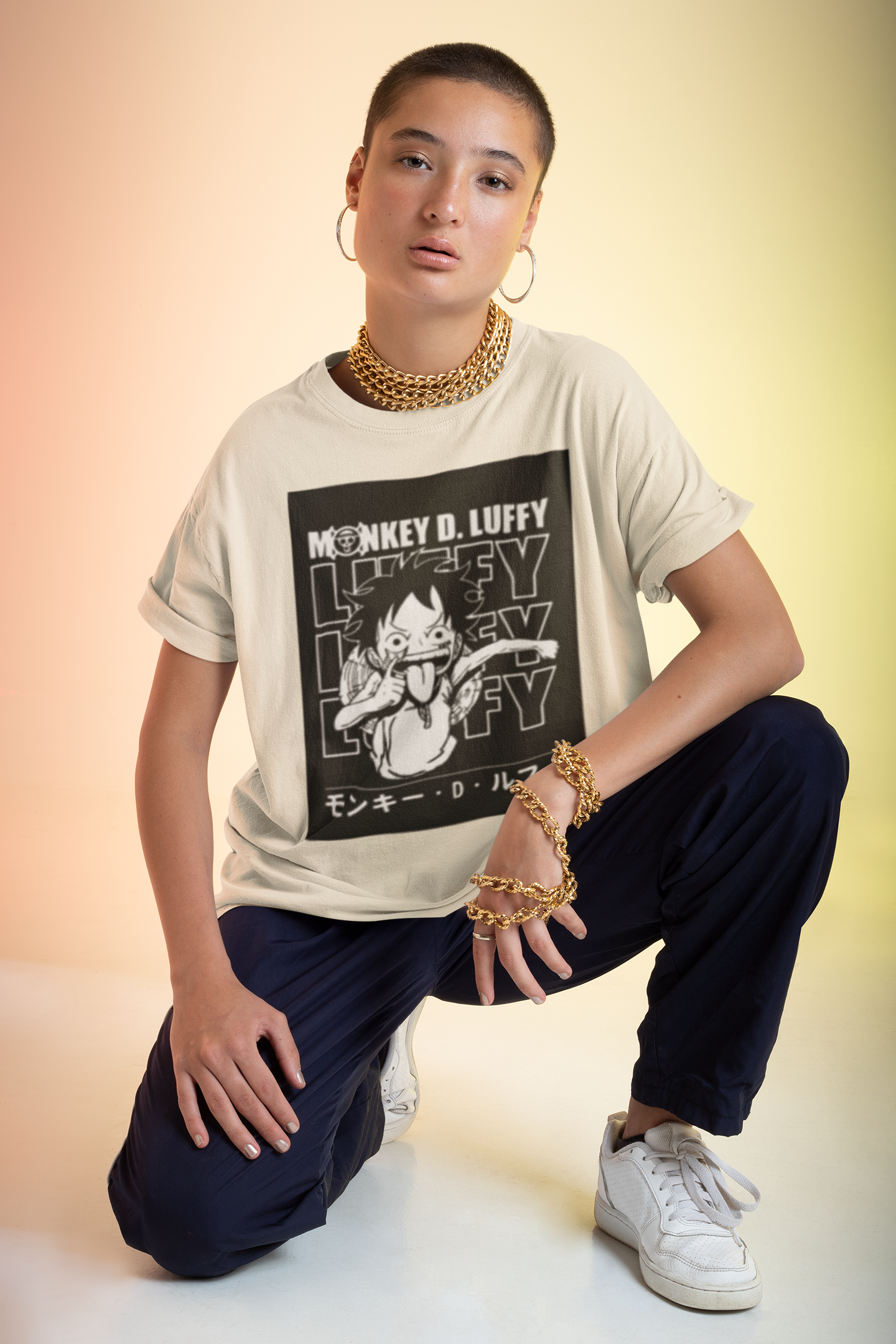 Monkey d luffy Oversized Tshirt 